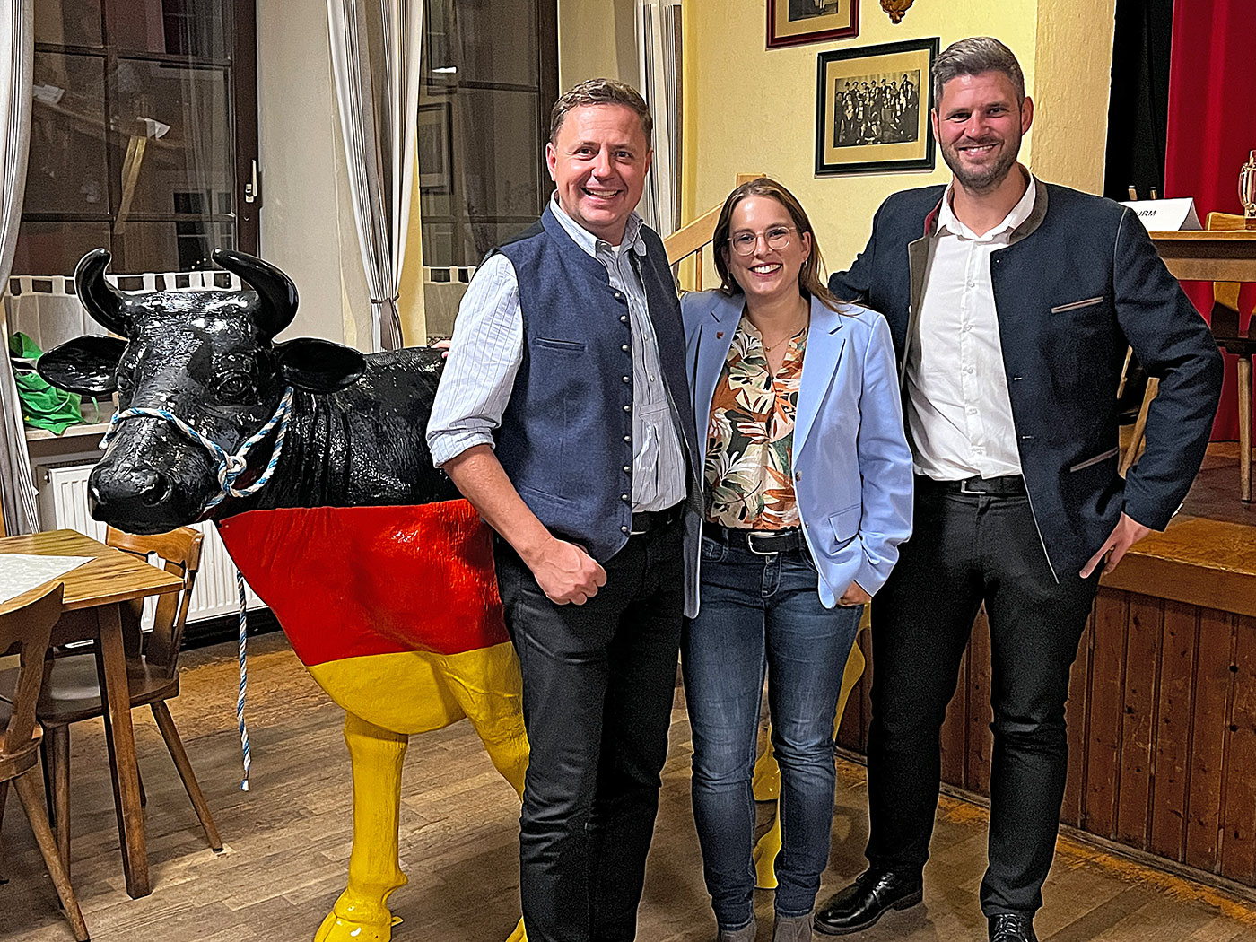 Michael Koller, Sabrina Stutz und Daniel Längst - ein starkes Team der FREIEN WÄHLER